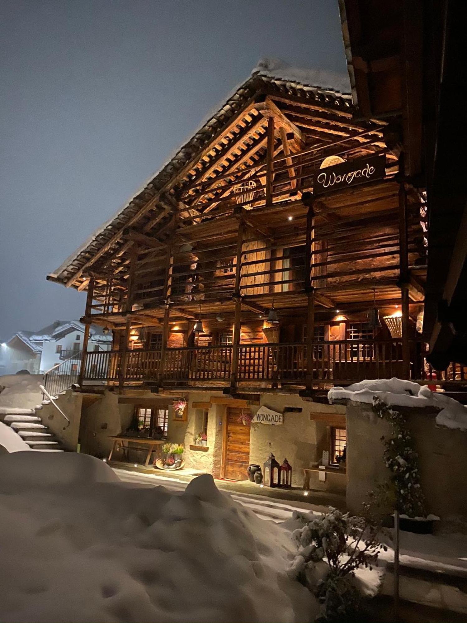 Hotel Wongade Gressoney-la-Trinité Exterior foto